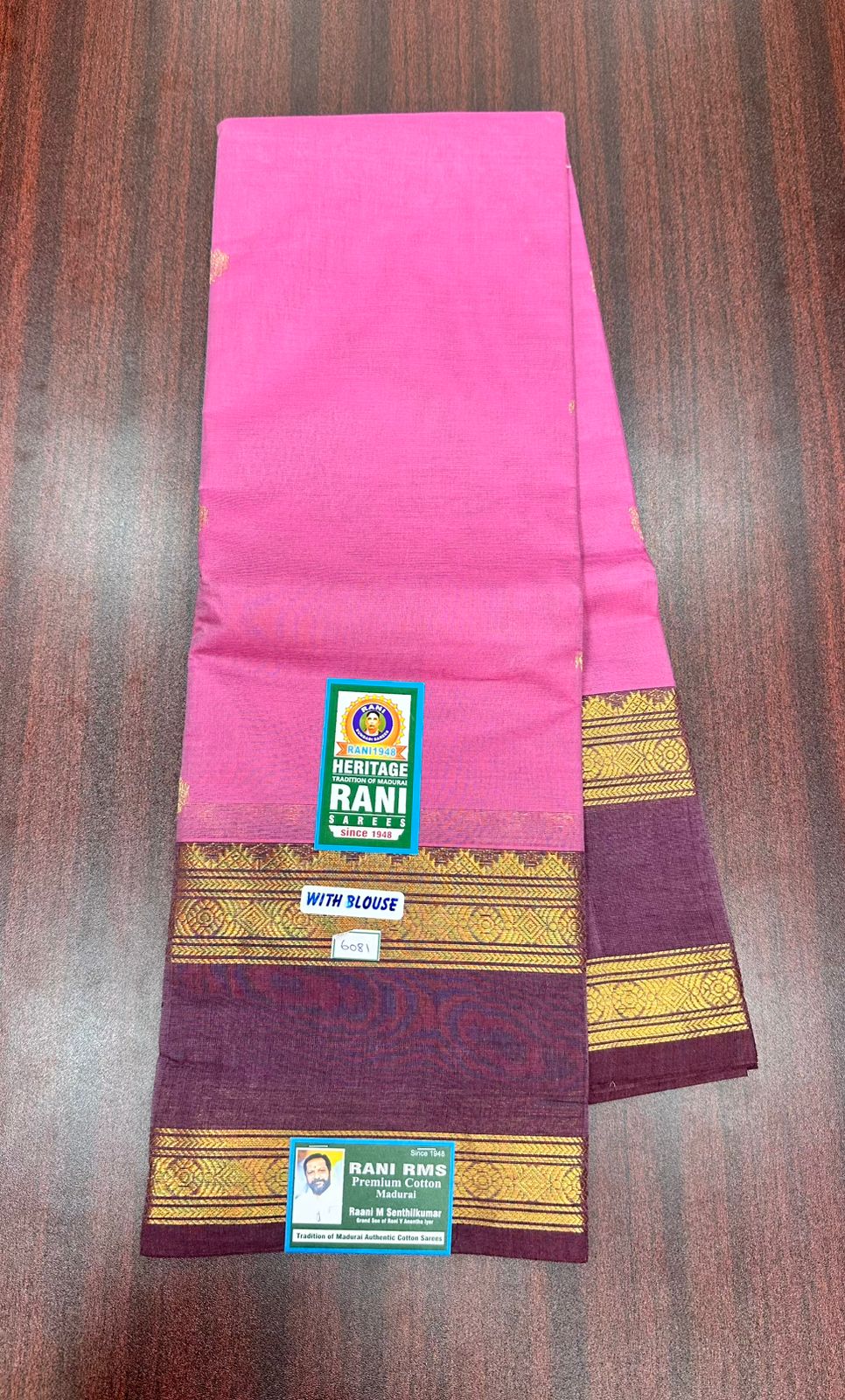 Kanchi Cotton - Rich Cotton - Pink